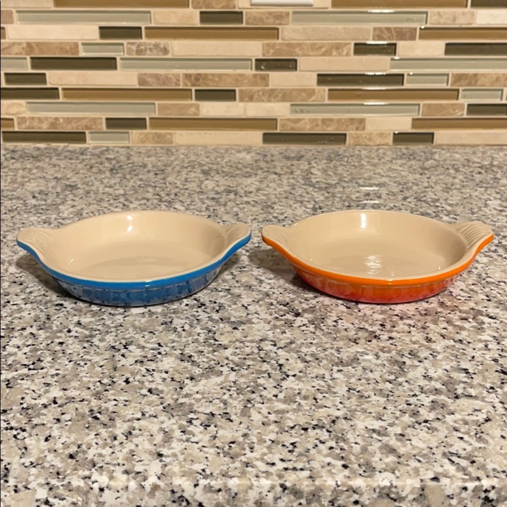 Le Creuset stoneware dish (set of two)